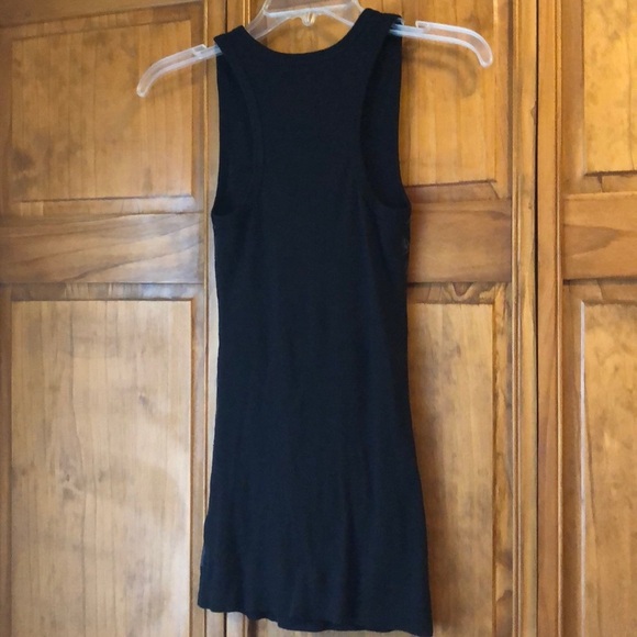 Decree Black Stud Tank Top Medium - Picture 4 of 4